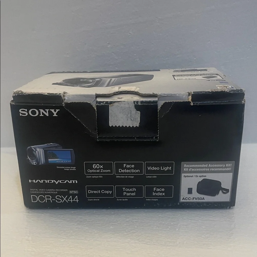 Sony Handycam DCR-SX44 Video Camera Dark Blue